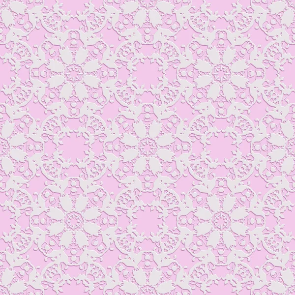 빅토리아 꽃 원활한 패턴 — 스톡 사진