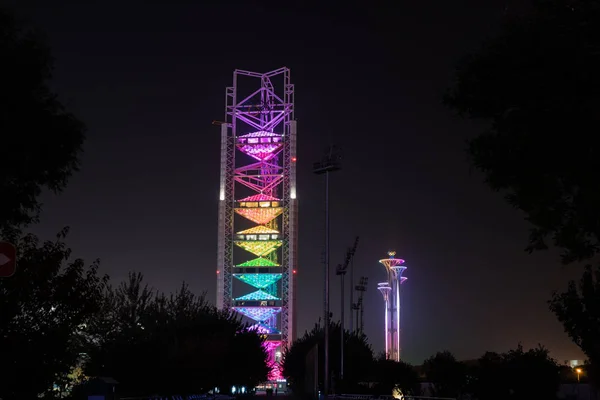 Beijing Olympic i nadawczych Chiny wieże — Zdjęcie stockowe