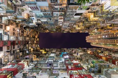 Hong Kong konut eski multi renk Mimarlık Emlak Çin