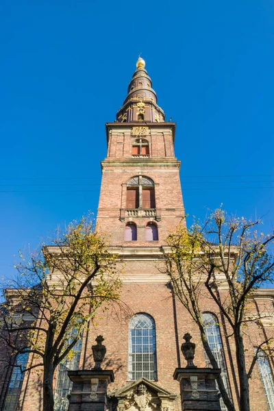 哥本哈根我们的救世主教堂 — 图库照片