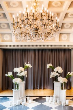 Düğün töreni kurmak içinde. 