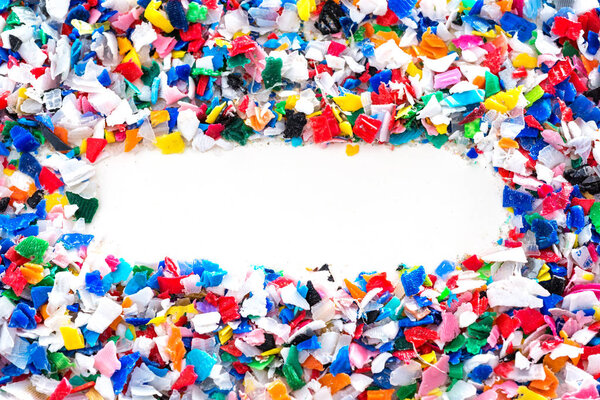 Различные полимеры перемалывания
 