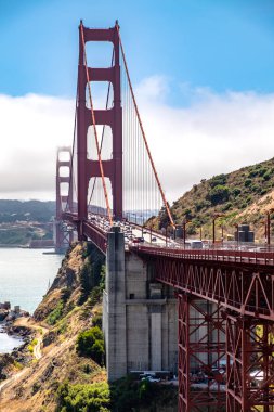  San Francisco 'daki Golden Gate Köprüsü, Kaliforniya, ABD 