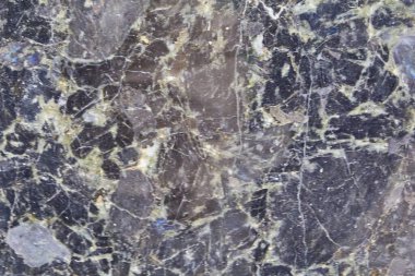 Beyaz damarlı siyah mermer dokusu