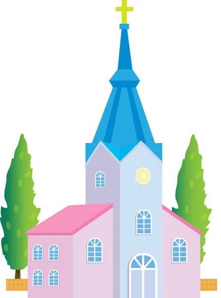 Векторная церковь — стоковый вектор