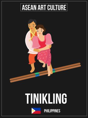 Vektör çizim Ulusal Sanat Kültür, Filipinler