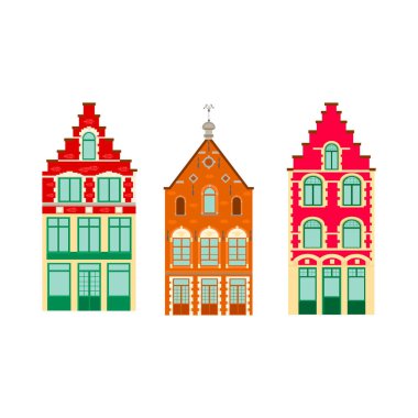 Otantik binalar simgeler 