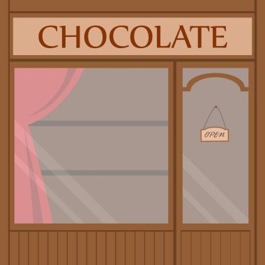 Çikolata mağazası cephe