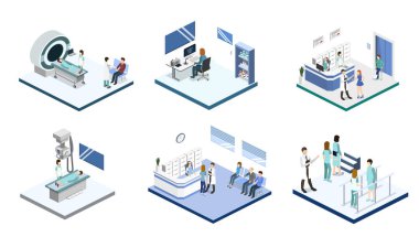 Hastanede izometrik Resepsiyon