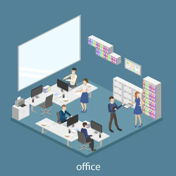 Ofis iç işçiler ile 