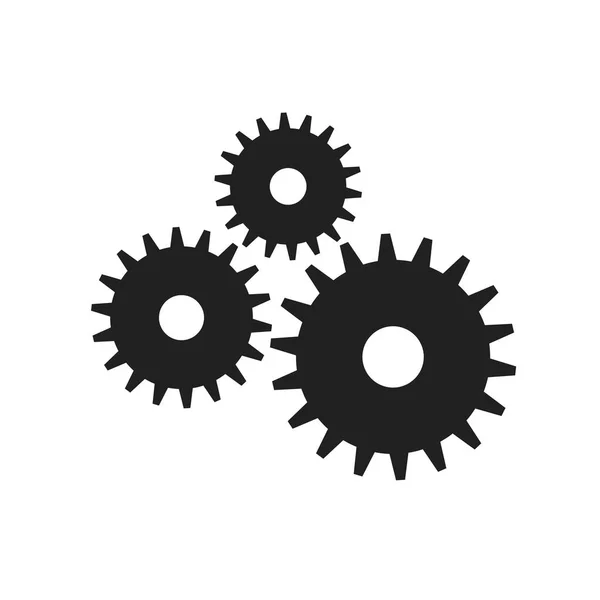 Cogwheel settings icon — Stock Vector