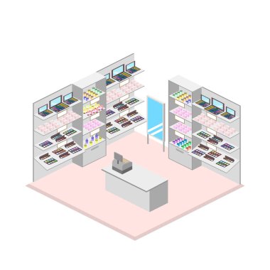 kozmetik Dükkanı iç