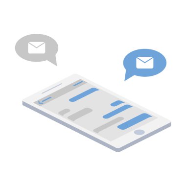 Karikatür akıllı telefon simgesi 