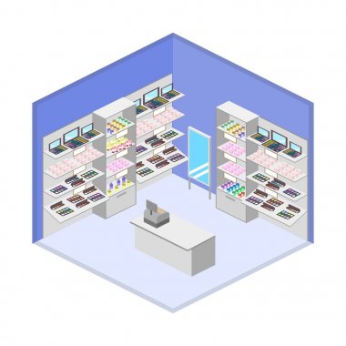 kozmetik Dükkanı iç