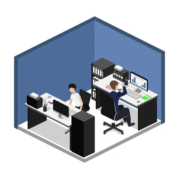 Ofis iç işçiler ile 