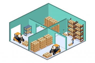 Ambar forklift ve ürünler ile