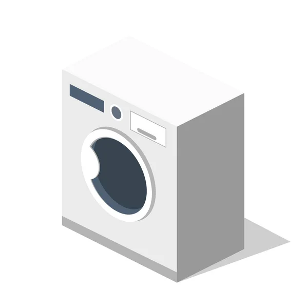 Zometrik Çamaşır Makinesi Çamaşır Için — Stok Vektör