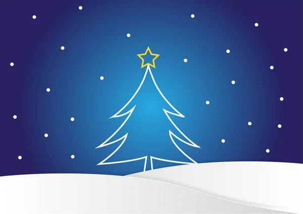 Noel ağacı şekil ve yıldız ağacı, Noel arka plan, vektör, kopya alanı metin, illüstrasyon, kağıt sanat ve origami üzerine yapılan çizgi