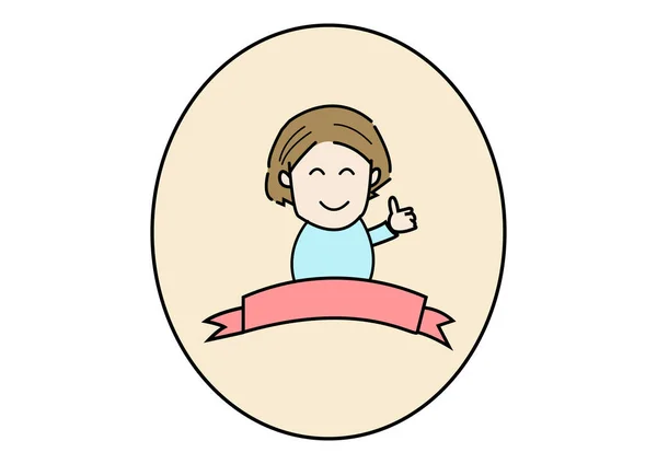 logo beyaz arka plan, yaşasın kadın karikatür