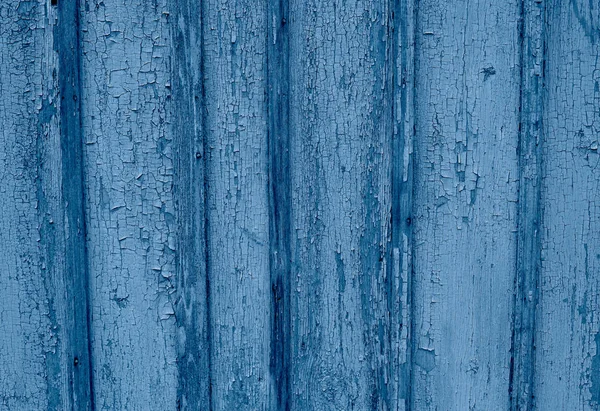 Antiguo fondo rústico pintado de madera azul claro , — Foto de Stock