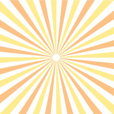 Güneş sunburst desen. vektör çizim