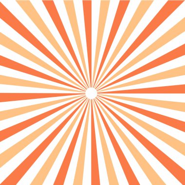 Güneş sunburst desen. vektör çizim