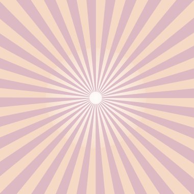 Güneş sunburst desen. vektör çizim