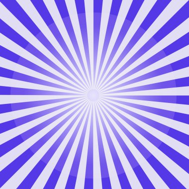 Güneş sunburst desen. vektör çizim