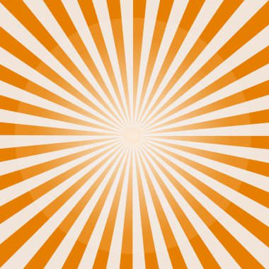 Güneş sunburst desen. vektör çizim