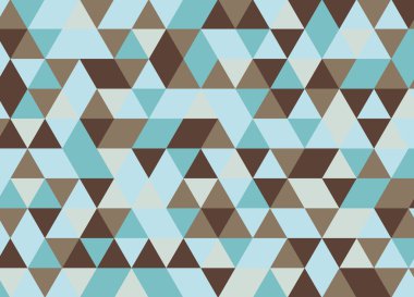 Renkli geometrik üçgen seamless modeli. Soyut vektör ba