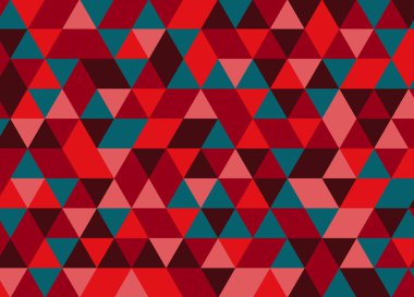 Soyut geometrik üçgen dikişsiz desen