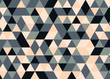 Vektör modern renkli geometri üçgen desen, renk soyut