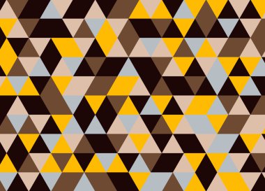 Vektör modern renkli geometri üçgen desen, renk soyut