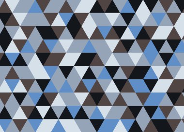 Vektör modern renkli geometri üçgen desen, renk soyut