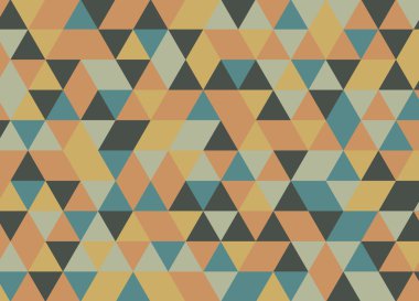 Vektör modern renkli geometri üçgen desen, renk soyut