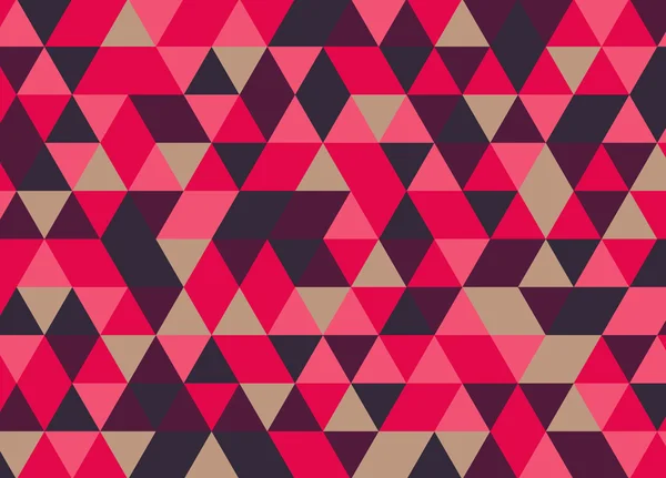 Farbenfrohe geometrische Dreieck nahtlose Muster. abstrakter Vektor ba — Stockvektor