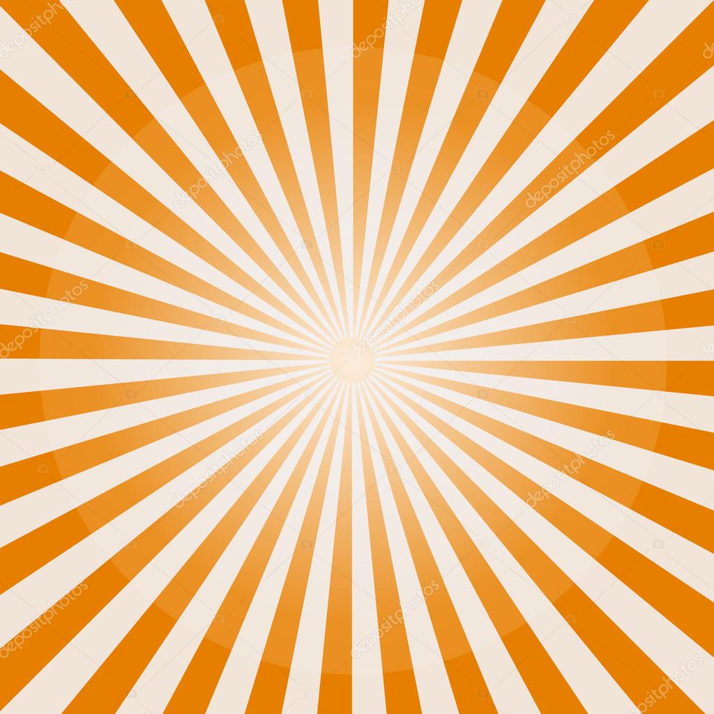 Sun Sunburst Pattern. Vector illustration