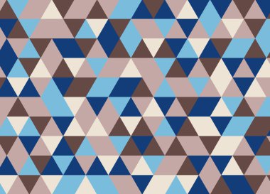 Renkli geometrik üçgen desen. Soyut vektör arka plan.