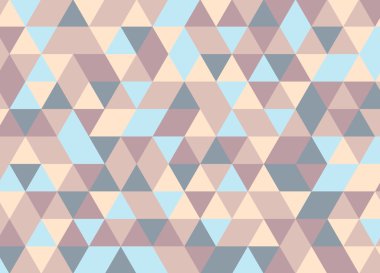 Renkli geometrik üçgen desen. Soyut vektör arka plan.