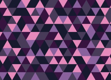 Renkli geometrik üçgen desen. Soyut vektör arka plan.