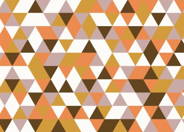 Renkli geometrik üçgen desen. Soyut vektör arka plan.