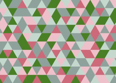 Renkli geometrik üçgen desen. Soyut vektör arka plan.