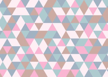 Soyut geometrik üçgen dikişsiz desen