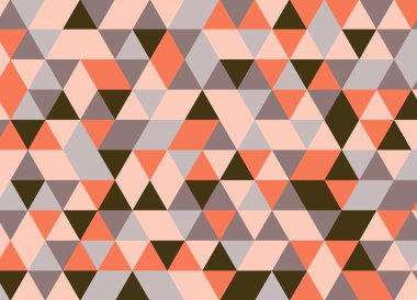 Renkli geometrik üçgen desen. Soyut vektör arka plan.