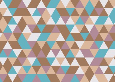Renkli geometrik üçgen desen. Soyut vektör arka plan.