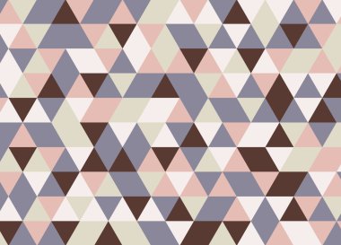 Renkli geometrik üçgen desen. Soyut vektör arka plan.