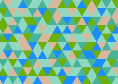 Renkli geometrik üçgen desen. Soyut vektör arka plan.