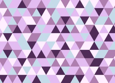 Renkli geometrik üçgen desen. Soyut vektör arka plan.