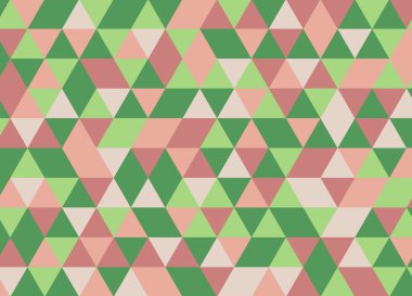 Renkli geometrik üçgen desen. Soyut vektör arka plan.