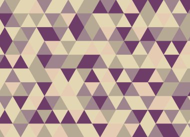 Renkli geometrik üçgen desen. Soyut vektör arka plan.